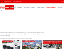 Tablet Screenshot of alburraq.com